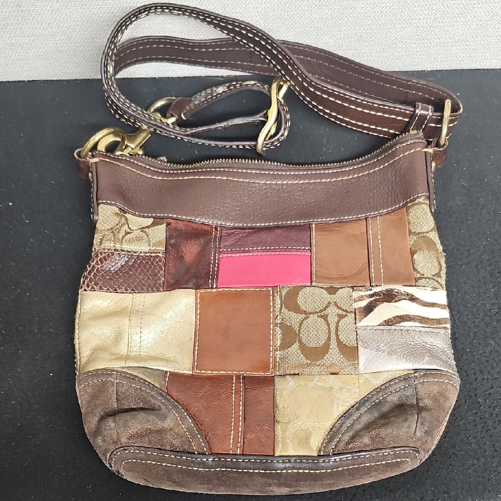 COACH 10435 VINTAGE PATCHWORK CROSSBODY BFPM-01-080